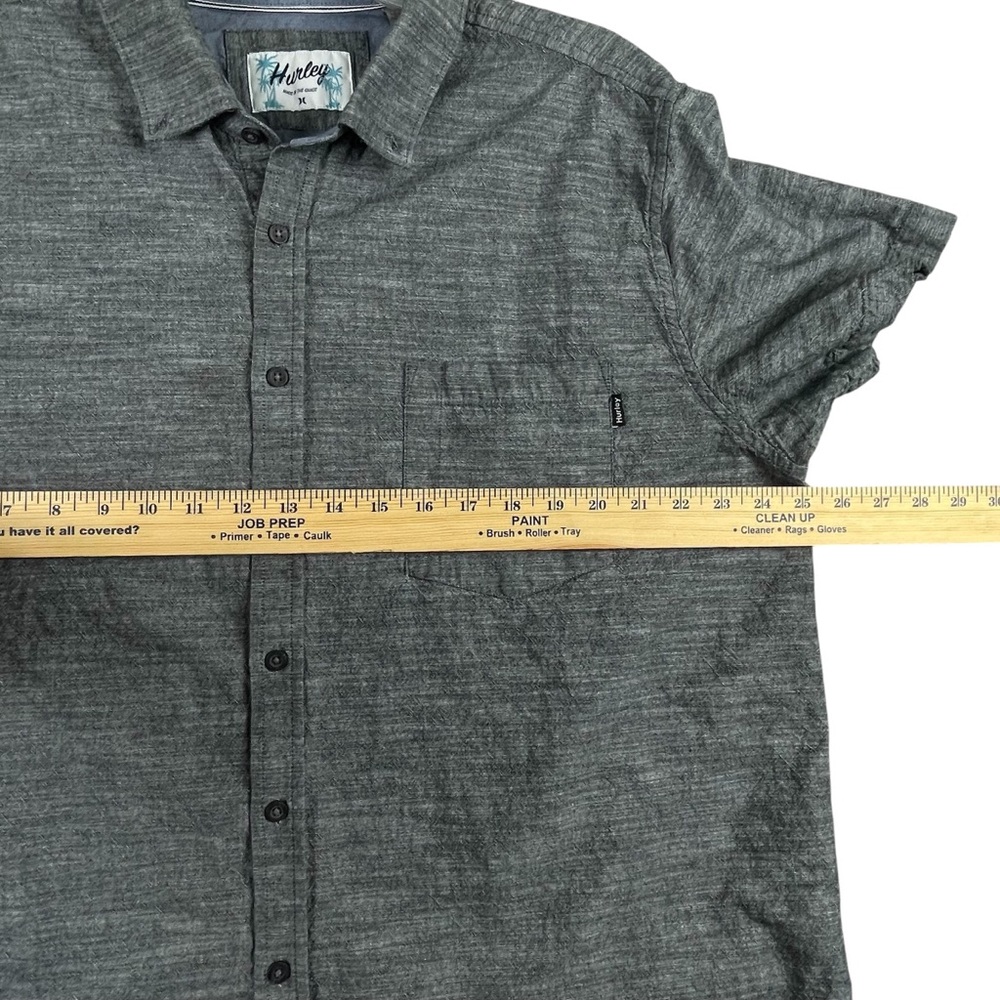 Men's Hurley‎ 100% Cotton Short Sleeve Button Down XXL - Picture 9 of 9